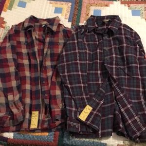 Two flannels
